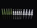 HUAHA 2 Pcs 150ML Large Plastic Reusable Measuring Syringe with 100cm(40