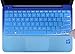 CaseBuy Keyboard Cover Compatible 2019 2018 2017 HP Stream 11 ah110nr ah012dx ah112dx / HP Stream 11 Pro G4 G2 11.6 / HP Stream 11 y010wm y010nr y020nr Soft-Touch Protective Skin, Blue