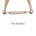 HBuir 2 Handles Dog Jute Training Bite Tugs Toy Ropes,Small