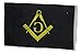 Freemason Mason Masonic Black Flag, 3 X 5, 3x5 Feet New! Polyester