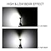P15D LED Motorcycle Headlight Bulb, Extremely Bright 1500 Lumens Xenon White 6000K 12V H6M Motorbike Headlamp with High Low Beam – 1 Year Warranty