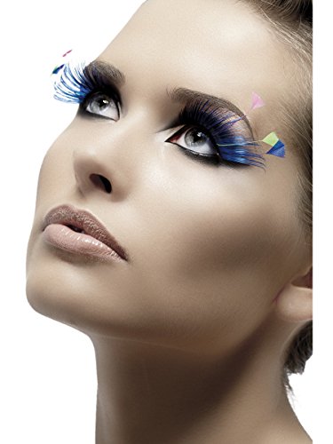 Fever Women's Eyelashes with Feather Plumes Contains Glue In Display Box