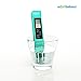 Water Quality Test Meter, TDS, EC + Temperature Meter, 0 - 9990 ppm, Ideal For Testing Drinking Water, Aquariums, Pool, Ponds + Premium Protective Leather Case and Extra Battery Pack - selpHbalance