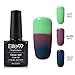 Elite99 Soak Off Gel Nail Polish,UV LED Three-color Thermal Temperature Color Changing Nail Lacquer,Professional Manicure Salon 10ML 4223