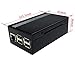 eleduino Raspberry Pi 3 Model B and Raspberry Pi 2 Model B/B+ (B Plus) Metal Case with Cooling Fan Black