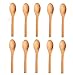 Hosaire Wooden Spoons 10 Pcs Environmentally Handmade Honey Teaspoon Seasoning Coffee Tea Sugar Spoons