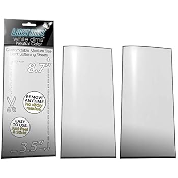 dimming sheets softening harsh