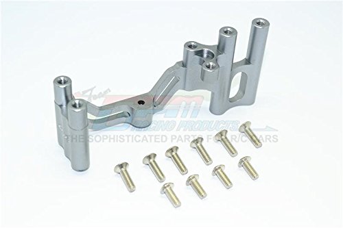 Losi 1/6 Super Baja Rey 4X4 Desert Truck Upgrade Parts Aluminum Servo Mount - 1 Set Gray Silver