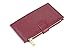Travelambo Womens Walllet RFID Blocking Bifold Multi Card Case Wallet with Zipper Pocket Synethic Leather (wine red)