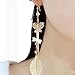 Willtoo Butterfly Dragonfly Leaf Drop Long Chain Dangle Earrings Cute Jewelry (Gold)