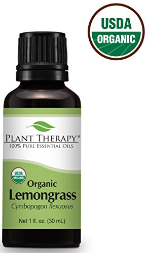 Organic Lemongrass Essential Oil 30 ml (1 oz)