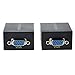 VGA Extender, MACTIS 197ft VGA Video Extender Transmitter Receiver Over Cat5e Cat6 Ethernet Cable (up to 60m, Sender+Receiver)