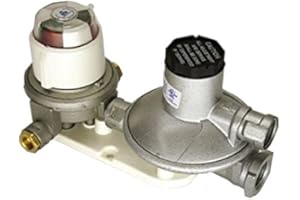 Cavagna Group 52-1-890-0032 Automatic Changeover Type 528B, 25, 250 PSIG Supply Pressure, 100 PSIG Inlet Pressure 140, 000 BTU, Outlet Pressure 11 WC, Propane Gas, Zamak, 250 psi Maximum Pressure