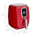 Best Choice Products 5.5qt 7-in-1 Digital Family Sized Air Fryer Kitchen Appliance w/ LCD Screen and Non-Stick Fryer Basket, Red