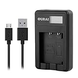 OURAI Fujifilm NP-85 Portable Battery Charger for Fuji FinePix S1, SL240, SL260, SL280, SL300, SL305, SL1000 Camera