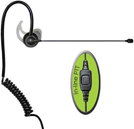 Comfit-M1 Noise Canceling Pro-Audio 1-Wire Boom Microphone for Motorola GP, CP, CT, SP, XTN Series/Blackbox & Blackbox+/ Bantam/HYT/Relm/TEKK 2-Way Radios - Made for Right Ear Only