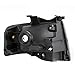 AKKON - For 2007-2014 Ford Expedition Black Bezel Headlight Assembly Left+Right Pair