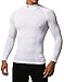 Defender New Men's Cool Compression Mock Shirts Tights Quick Dry Football WH_L