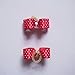 Hixixi 50pcs/pack Cat Small Dog Puppy 3D Mini Size Hair Bows Multicolor Rhinestone Beads With Rubber Bands Pet Hair Accessories Mix Color Random