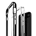 Caseology Skyfall for Apple iPhone 8 Plus Case (2017) / for iPhone 7 Plus Case (2016) - Clear Back & Slim Fit - Jet Black