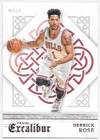 Algopix Similar Product 1 - Derrick Rose 201516 Panini Excalibur