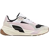 PUMA Womens Trinity 2 Lace Up Sneakers Shoes Casual - Black, Red