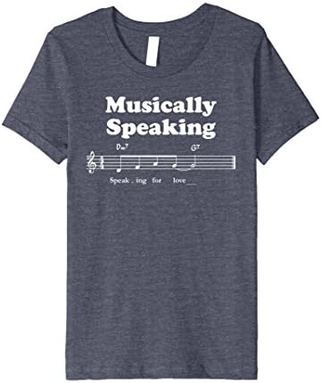 Kids Musically Speaking for love music T-Shirt 4 Heather Blue