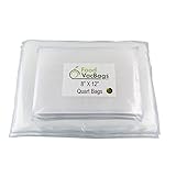 100 Bags! 50 Quart and 50 Gallon FoodVacBags for Foodsaver and other Vacuum Sealer Machines