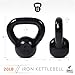 Kettlebell Weights Cast Iron by Day 1 Fitness – 20 Pounds - Ballistic Exercise, Core Strength, Functional Fitness, and Weight Training Set - Free Weight, Equipment, Accessories