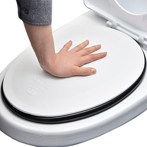 JANGPUNG Anti bacterial Air Pressure Toilet Plunger White - The Easiest and the Most Hygienic One Step Bathroom Unclogger without Direct Contact - Comes with 1 Year Warranty