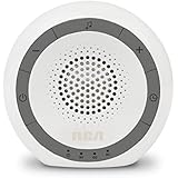 RCA Adult Portable Sound Spa and White Noise Machine with 6 Pre-Loaded Sounds
