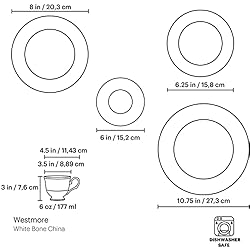 Lenox Westmore 5-Piece Place Setting, White