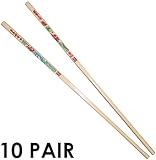 Melamine Chopsticks, 10 Pairs, Dragon Design
