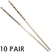 Melamine Chopsticks, 10 Pairs, Dragon Design