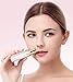 Facial hair remover, peach fluff female facial hair removal, facial hair trimmer, painless female epilator, built-in LED light