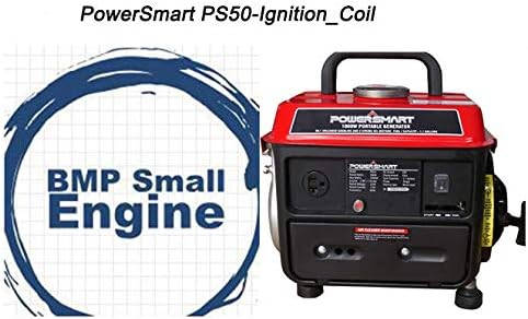 BMotorParts Ignition Coil Module for PowerSmart PS50 1000 Watts Portable Generator PS50-035