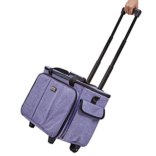 HOMEST Sewing Machine Carrying Case with Multiple Storage Pockets