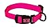 Hamilton Adjustable Nylon Dog Collar, Hot Pink, 3/8