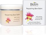 Bloom Skin Care Repairing Bee Balm 1.69oz- Intense Cream for Cracked Skin- Relief for Cracking Hands and Feet- Hand and Foot lotion for Dry and Sensitive Skin- Moisturizer for those Rough Dried Heels