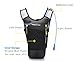 Mubasel Gear Hydration Backpack Pack with 2L BPA Free Bladder - Lightweight Pack Keeps Liquid Cool Up to 4 Hours - Great Storage Compartments - Outdoor Sports Gear for Running Hiking Cycling Skiing