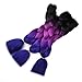 SuCoo Synthetic Braiding Hair Extensions 3 Tone Hair Braids High Temperature Ombre Jumbo Crochet Twist Hair Braiding With Small Free Gifts 24inch 3pcs/lot(Black/Purplish Red/Sapphire Blue)