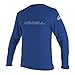 O'Neill Wetsuits Men's Standard Basic Skins 50+ Long Sleeve Sun Shirt, Pacific, X-Large
