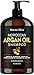 Buena Skin Premium Argan Oil Shampoo - Sulfate Free - Volumizing & Moisturizing, For Men & Women, Curly & Color Treated Hair, Infused with Keratin 16 Oz