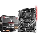 MSI Arsenal Gaming AMD Ryzen 2ND and 3rd Gen AM4 M.2 USB 3 DDR4 DVI HDMI Crossfire ATX Motherboard (B450 TOMAHAWK MAX II)