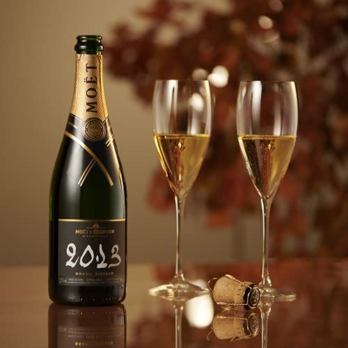 Moët & Chandon GRAND VINTAGE Extra Brut 2013 12,5% Volume 0,75l in Geschenkbox Champagner – Bild 3