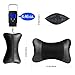 YIHO Car Seat Neck Pillow Embossed Crocodile Leatherette Support Head-Rest Cushion to Relief Cervical Shoulder Pain Issues for Driver & Passenger, Office or Recliner Chair