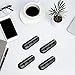 4 Packs Cable Clips, YUERSEAK Adhesive Desk Cable Management Cord Organizer Wire Holders, Suitable for Home and Office Power Cords, Charging Cables, Mouse Cable, etc. 3-3-3-3 Combination