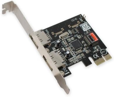 Syba SD-SA2PEX-2E PCIe 2x e-SATA Ports with SIL3132 Chipset PC, Computer, Hardware