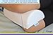 Alapi | Half Moon Pillow Bolster Wedge | Premium Memory Foam with Cooling Gel | Back Pain Relief | Knee Pillow Relives Stress Back, Stomach and Side Sleepers | Ultra-Soft Washable Cover | White