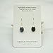 Labradorite Earrings Lotus Ear Wire Sterling Silver